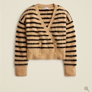 J Crew Brushed Cashmere Cardigan
